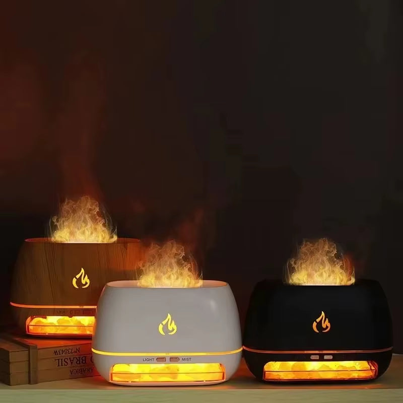 Himalájská solná lampa s aroma difuzérem – krystalická relaxační atmosféra