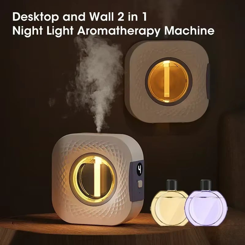 Portable Aromatherapy Machine Home Intelligent Essential Oil Diffuser USB Multifunctional Adjustable Air Purification Freshness