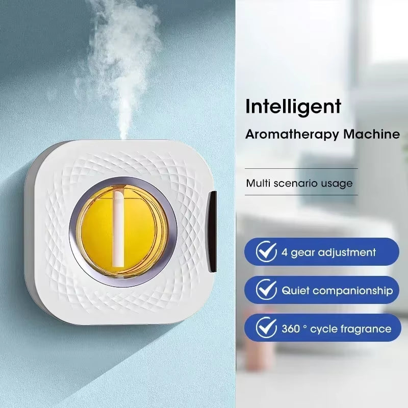 Portable Aromatherapy Machine Home Intelligent Essential Oil Diffuser USB Multifunctional Adjustable Air Purification Freshness