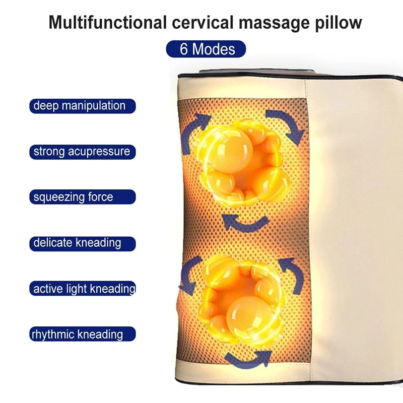 Masážní polštář – Relaxace kdykoli potřebujete