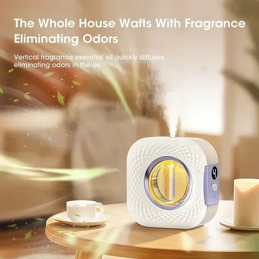 Portable Aromatherapy Machine Home Intelligent Essential Oil Diffuser USB Multifunctional Adjustable Air Purification Freshness