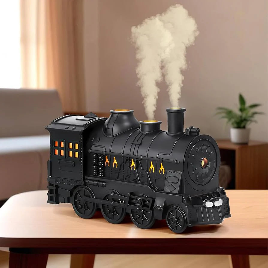 Retro aroma difuzér ve tvaru vlaku – vůně, pára a styl v jednom