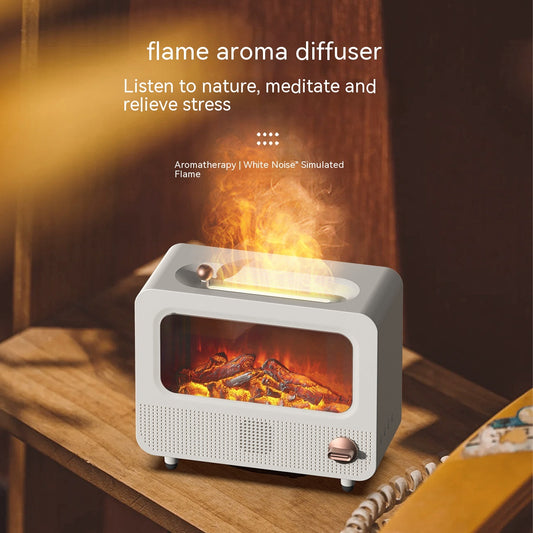 Aroma difuzér s efektem krbu – teplo, vůně a klid v jednom