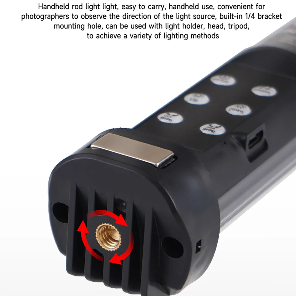 RGB LED světelná tyč MIAOTU – stylové světlo do každého interiéru